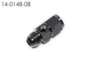 Radium AN Male to Female Fitting w/Inline 1/8" NPT Female Port  - Radium Engineering | Coore Australia
