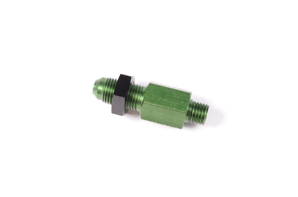 Radium AN Bulkhead Fitting with Jam Nut  - Radium Engineering | Coore Australia