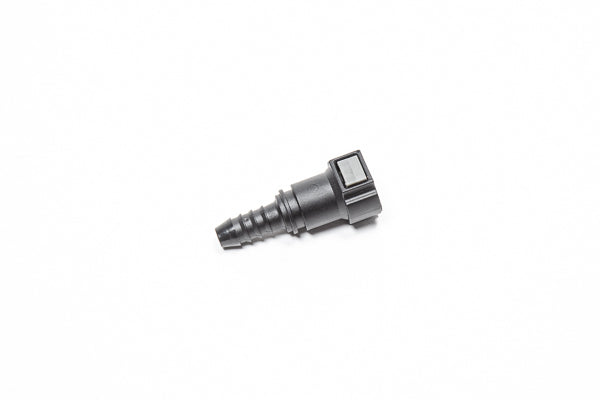 Radium 3/8" SAE Female EFI Quick Connect to 3/8" Barb Straight Fitting (9.5mm)