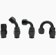 Radium 8AN PTFE Hose End Black  - Radium Engineering | Coore Australia