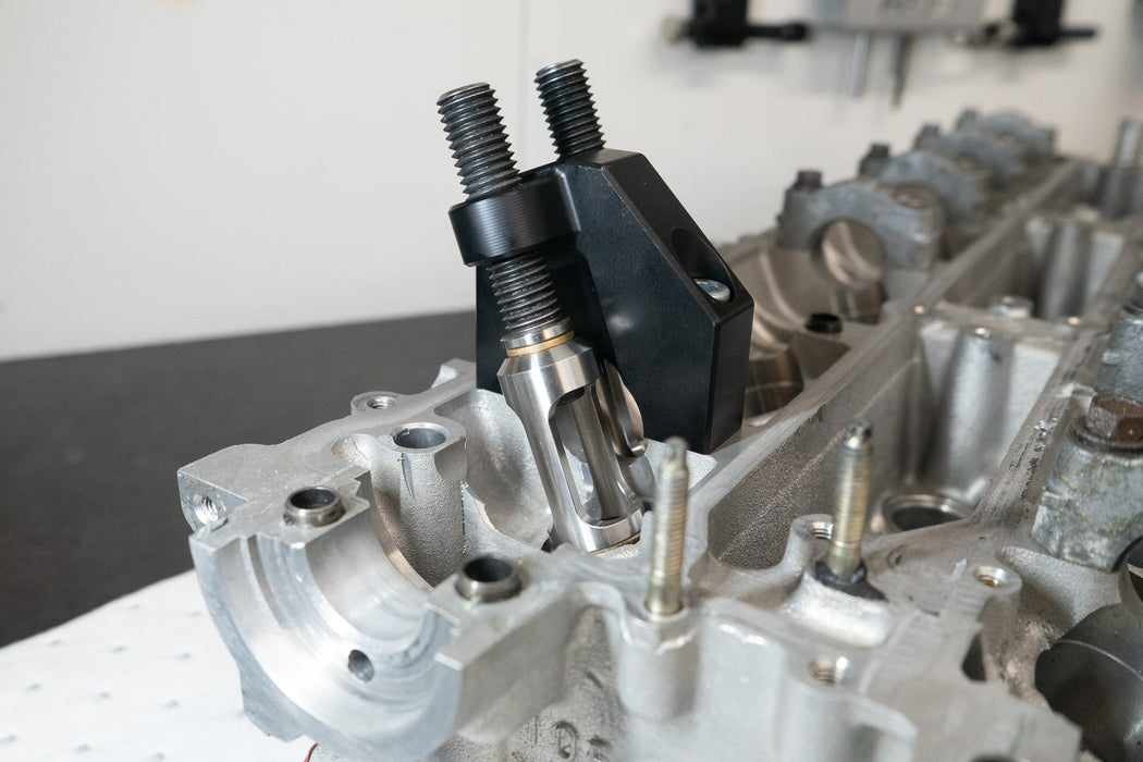 HRB Toyota 1JZ 2JZ JZ In Car valve spring tool - on cylinder head