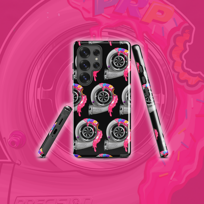 PRP Donut Collage Black Tough case for Samsung