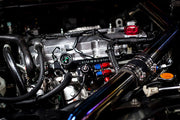 Radium Black Fuel Rail Only - Mitsubishi Evo X  - Radium Engineering | Coore Australia