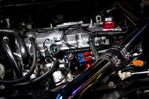 Radium Black Fuel Rail Only - Mitsubishi Evo X  - Radium Engineering | Coore Australia