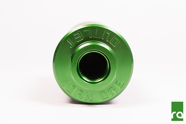 Radium High Flow Fuel Filter - Stainless, 10 Micron