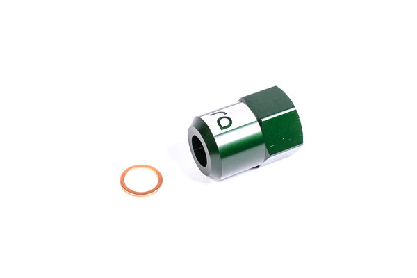 Radium 10AN ORB to Bosch 044 Check Valve Adapter  - Radium Engineering | Coore Australia