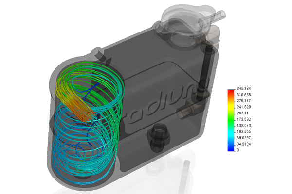 Radium Coolant Expansion Tank OEM location - Elise/Exige 06-11 (2ZZ-GE)  - Radium Engineering | Coore Australia