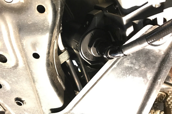 Radium Fuel Filter Mount and Filter Clamp - Mitsubishi Evo X