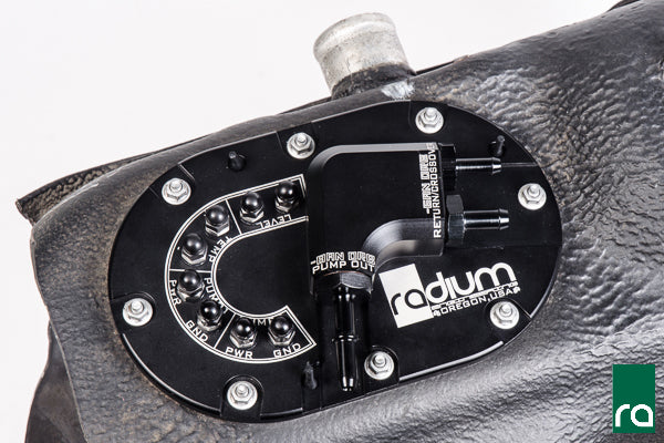 Radium Fuel Pump Hanger Suit Walbro GSS342/AEM 50-1200, No Pumps - Subaru WRX, STI 94-07/Forester 97-08