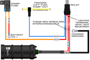 Radium Fuel Surge Tank Install Kit - Ford Focus ST LW/LZ 13-18/Ford Focus RS LZ 16-17  - Radium Engineering | Coore Australia