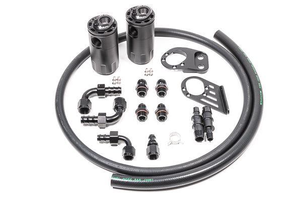 Radium Dual Fluid Lock Catch Can Kit - Ford Fiesta ST 13-18  - Radium Engineering | Coore Australia