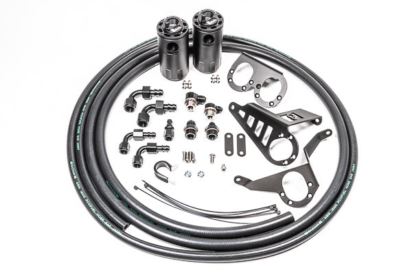 Radium Dual Fluid Lock Catch Can Kit - Toyota Supra A80 93-02  - Radium Engineering | Coore Australia