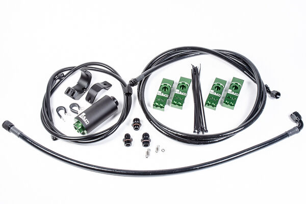 Radium Fuel Hanger Plumbing Kit w/Microglass Filter - Toyota Supra A80 93-02