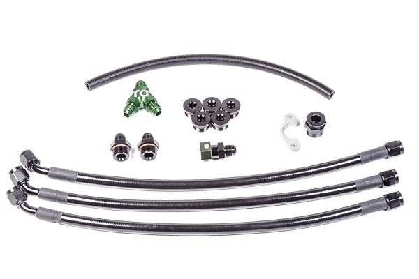 Radium Fuel Rail Plumbing Kit - Nissan 350Z 03-07/Skyline V35 (VQ35DE)  - Radium Engineering | Coore Australia