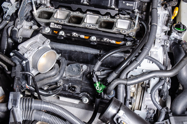 Radium Fuel Rail Plumbing Kit - Nissan 350Z 07-09/370Z/Skyline V36/Infiniti G35/G36 V36 (VQ35HR/VQ37VHR)  - Radium Engineering | Coore Australia