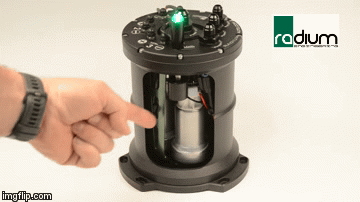 Radium Fuel Level Diagnostic Indicator
