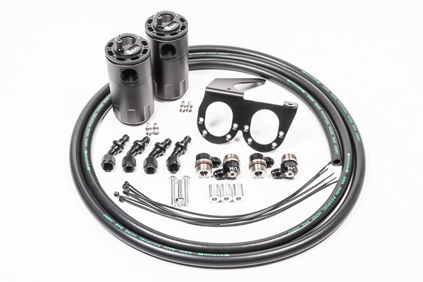 Radium Dual Catch Can Kit, CCV, Nissan R35 GT-R, Fluid Lock  - Radium Engineering | Coore Australia