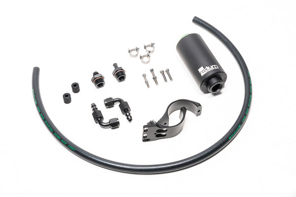 Radium High Flow Fuel Filter Kit 10 Micron Stainless - Nissan Silvia S13, S14, S14/Skyline R32, R33, R34