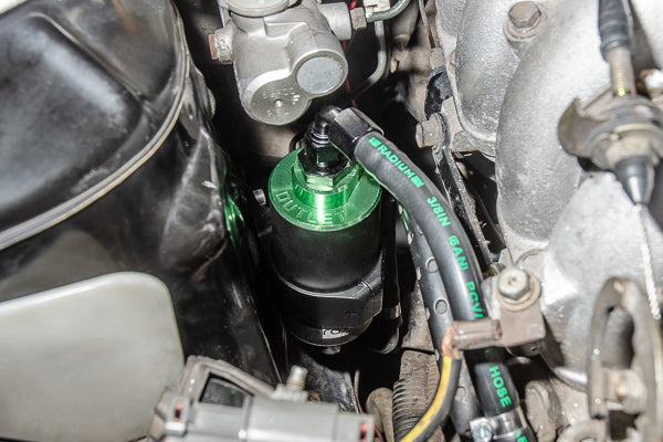 Radium High Flow Fuel Filter Kit 10 Micron Stainless - Nissan Silvia S13, S14, S14/Skyline R32, R33, R34