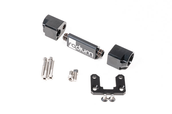 Radium Split Flow Flex Fuel Sensor Adaptor