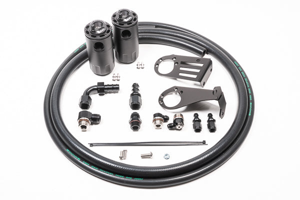 Radium Dual Fluid Lock Catch Can Kit - Nissan Silvia/200SX S15 (SR20DET)  - Radium Engineering | Coore Australia