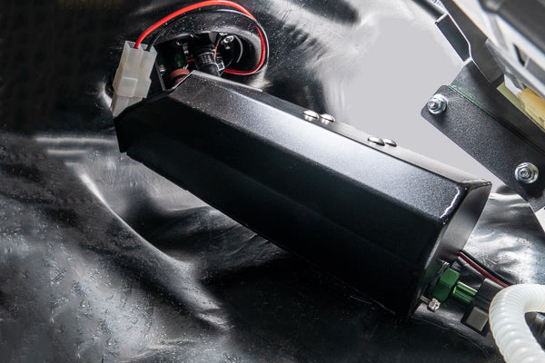 Radium Fuel Hanger Surge Tank Add-On Suit Walbro 460 E85 F90000267/274/285, TI E5LM, No Pumps - Nissan 200SX S14, S15/Skyline R33, R34