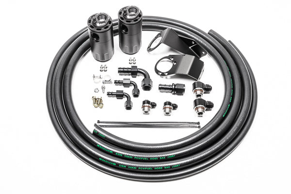 Radium Dual Catch Can Kit, Nissan S13, Fluid Lock  - Radium Engineering | Coore Australia
