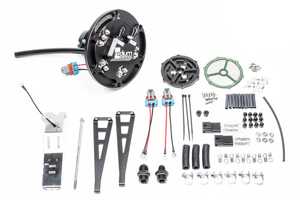 Radium Fuel Pump Hanger Suit GSS342/AEM 50-1200, No Pumps - Nissan 180 SX, Silvia S13/Skyline R32 GTS, GTS-T