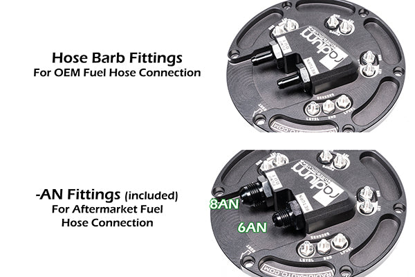 Radium Fuel Pump Hanger - Nissan 180 SX, Silvia S13/Skyline R32 GTS, GTS-T  - Radium Engineering | Coore Australia