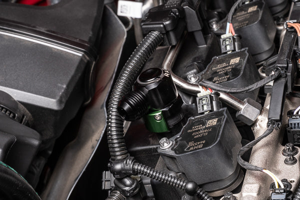 Radium Valve Cover Vent 10AN Swivel Banjo Fitting - Toyota Supra A90 19+/BMW Z4 19+/Audi & Lamborghini V10
