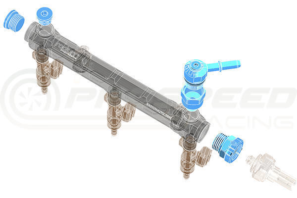 Radium Fuel Rail Plumbing Kit - Toyota GR Yaris XPA16R 20+