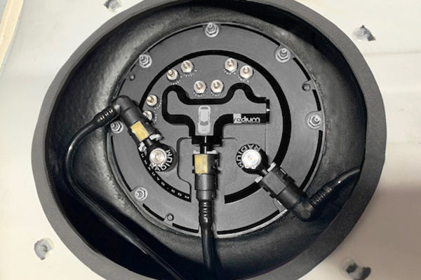 Radium Fuel Pump Hanger Suit Walbro 460/525, No Pumps - Subaru WRX 08-21/STI 08-21/FXT 08-18/LGT 04-09