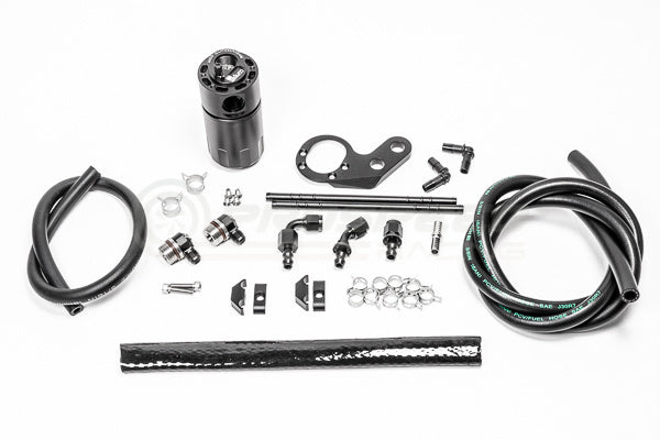 Radium Dual PCV/CCV Fluid Lock Catch Can Kit - Honda Civic Type-R FK8 17-21/FL5 22+ (LHD)