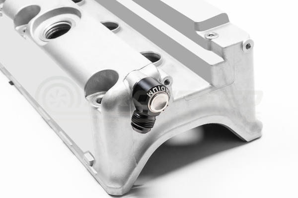 Radium 10AN Male Press-In Valve Cover Fitting - Honda Civic/Integra/Accord (K Series)