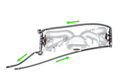 Radium Series Fuel Rail Plumbing Kit w/DMR RA Regulator - Subaru WRX/STI/FXT/LGT (EJ20/EJ25)  - Radium Engineering | Coore Australia