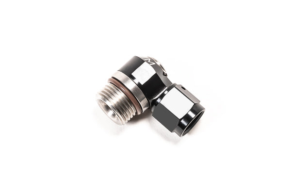 Radium V2 AN ORB to AN Male Flare Low Profile Swivel Banjo Fittings  - Radium Engineering | Coore Australia