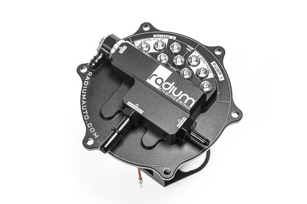 Radium FCST-X Fuel Cell Surge Tank Suit Walbro F90000267/274/285 - Mitsubishi Evo 7-9