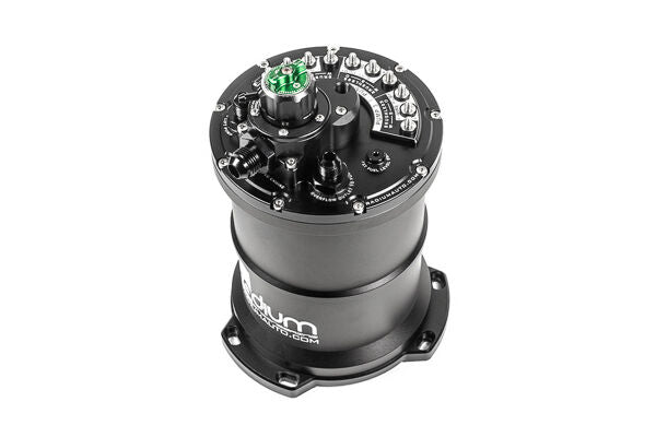 Radium MPFST-R Multi-Pump Fuel Surge Tank (Built-In Regulator)  - Radium Engineering | Coore Australia