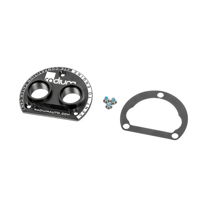 Radium VTA to VTE Competition Catch Can Adapter 10AN ORB  - Radium Engineering | Coore Australia