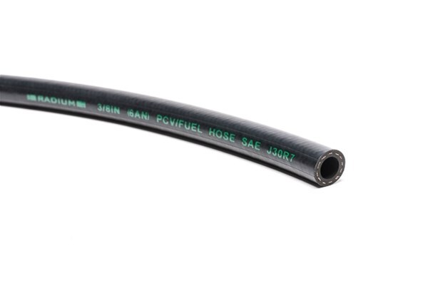 Radium E85 Safe Reinforced PCV/Fuel Hose 6AN (3/8") - Sold Per Metre