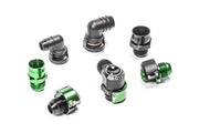 Radium SAE Female EFI Quick Connect to AN Male Low Profile Fitting  - Radium Engineering | Coore Australia