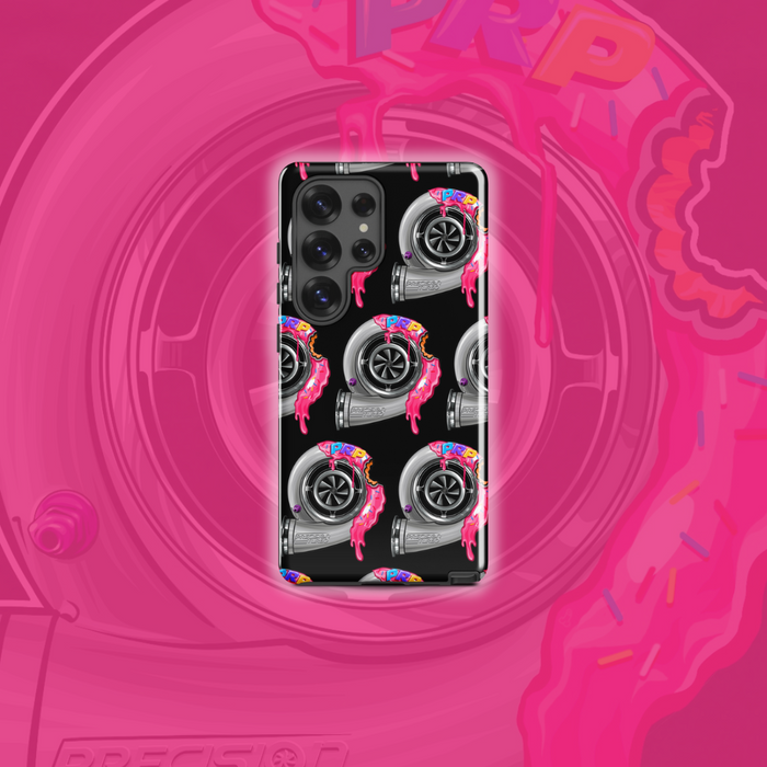 PRP Donut Collage Black Tough case for Samsung