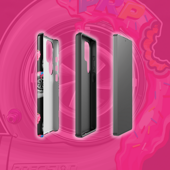 PRP Donut Collage Black Tough case for Samsung