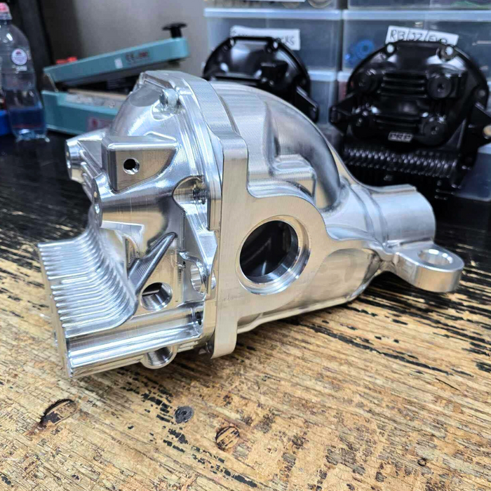 240z R180 R200 Rear Diff Conversion Kit Nissan R200 Rear Differential Billet Housing Only — Platinum Racing ...