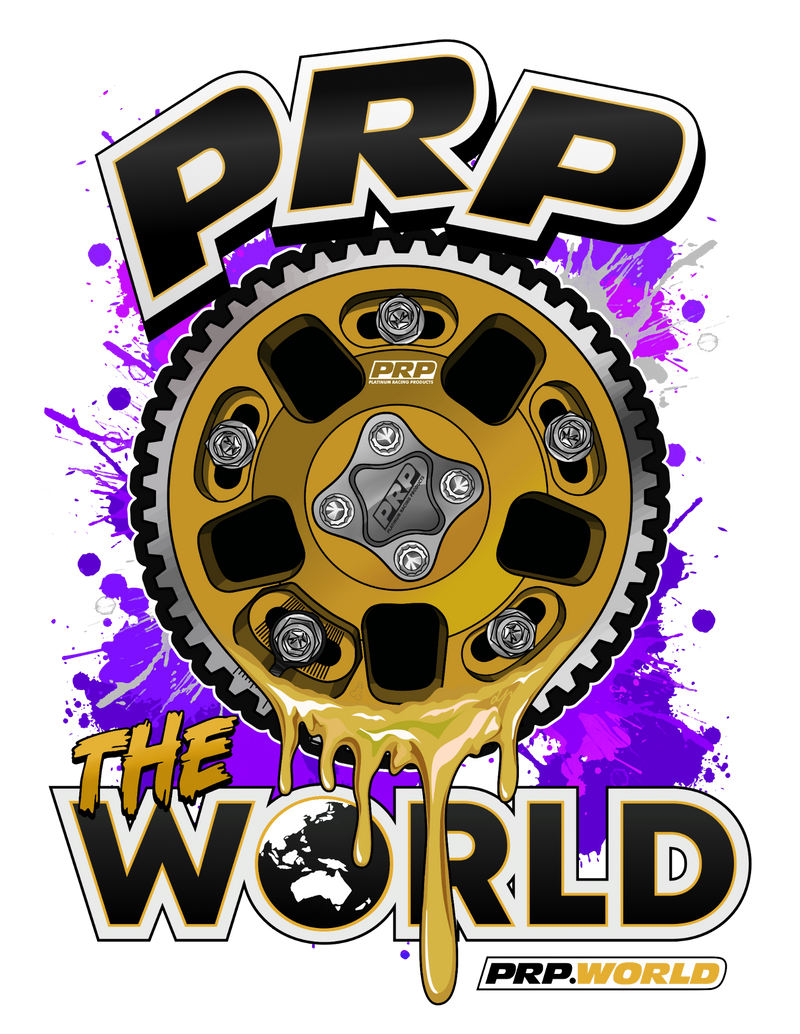 PRP Gold Cam Gear Sticker
