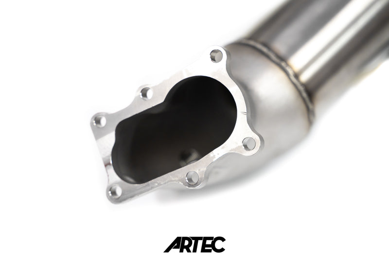 Nissan RB25 4" to 3.5" Cast Downpipe and Midpipe