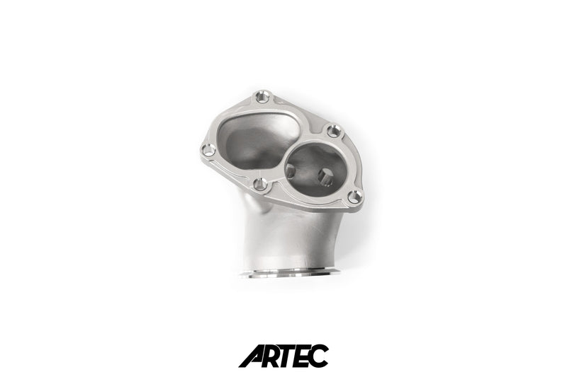 Mitsubishi Evo 4-9 4G63 3.5” Cast Outlet O2 Housing Dump Pipe