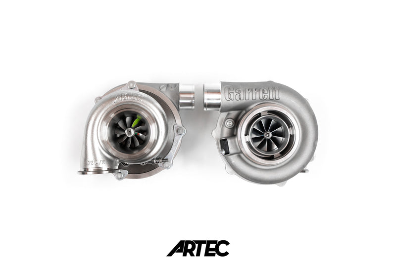 ARTEC G30-660 Reverse Rotation 0.75 A/R V-Band Complete Turbocharger - Garrett Super Core