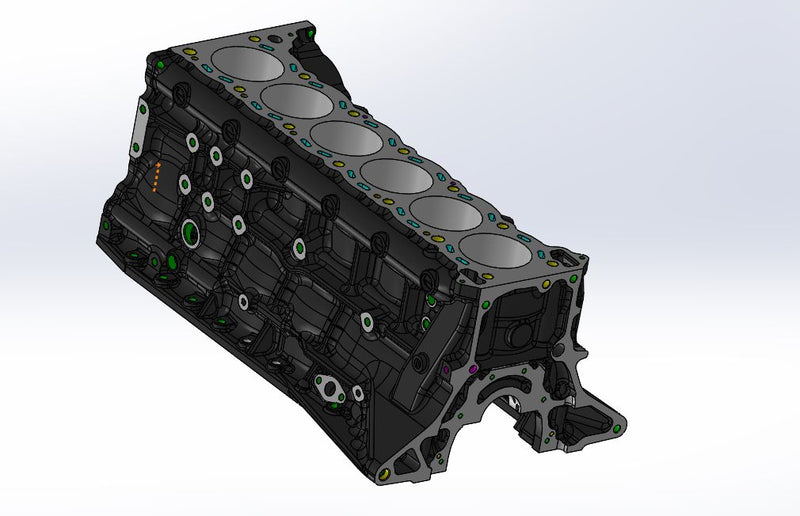 Rb36 Engine Shop Platinum Racing Products Nissan RB26 Engine Block