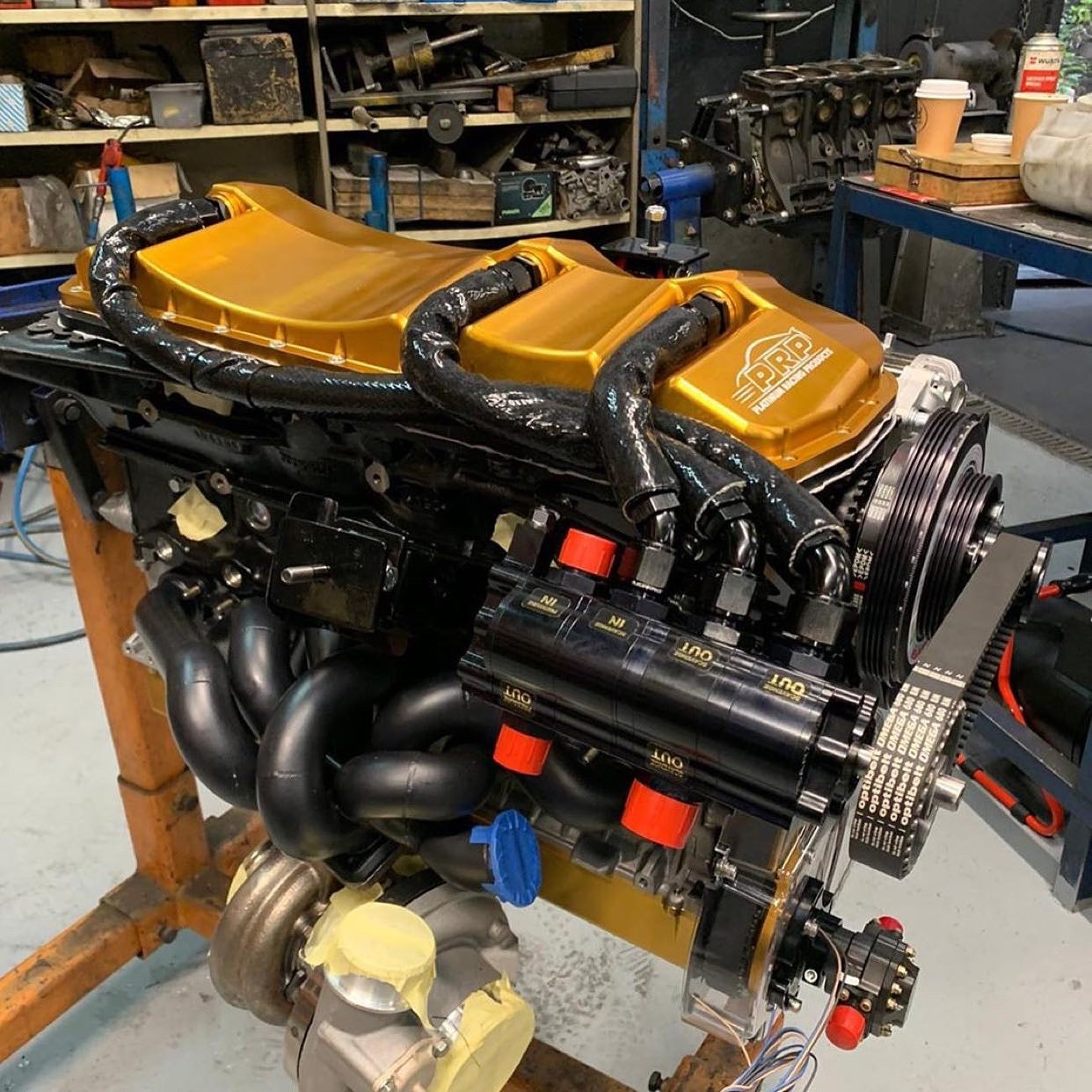 サンククルール912 プラムパレード Nissan RB 2 RWD Dry Sump Pan — Platinum Racing Products